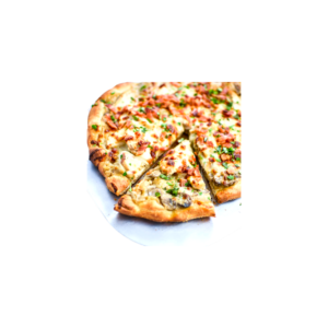 Chicken Mushroom Gourmet Pizza Image
